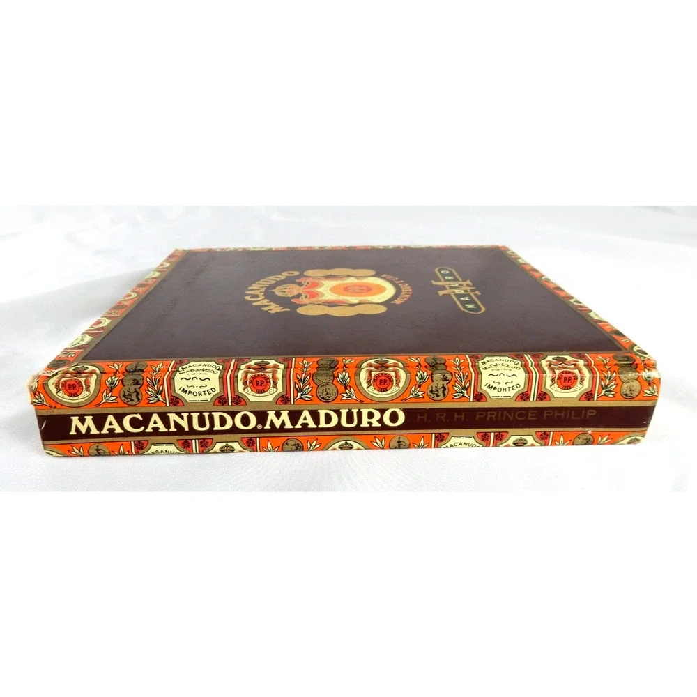 Macanudo Montego y Cia Maduro Cigar Box HRH Prince Philip Dominican Republic